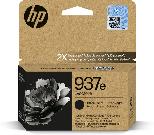 HP INC. 4S6W9NE#CE1 - HP 937E EVOMORE BLACK - EN/D